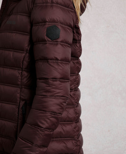 Eshka Lightweight Padded Jacket - Mulled Wine