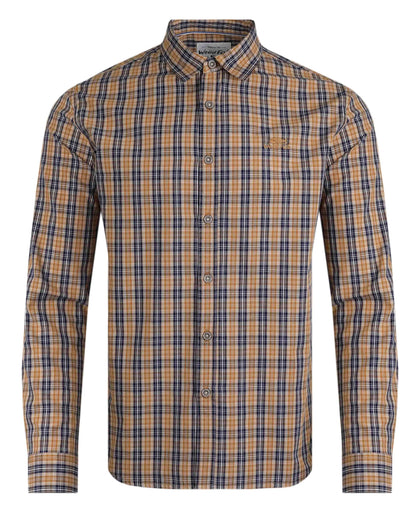 Lando Check Shirt - Caramel