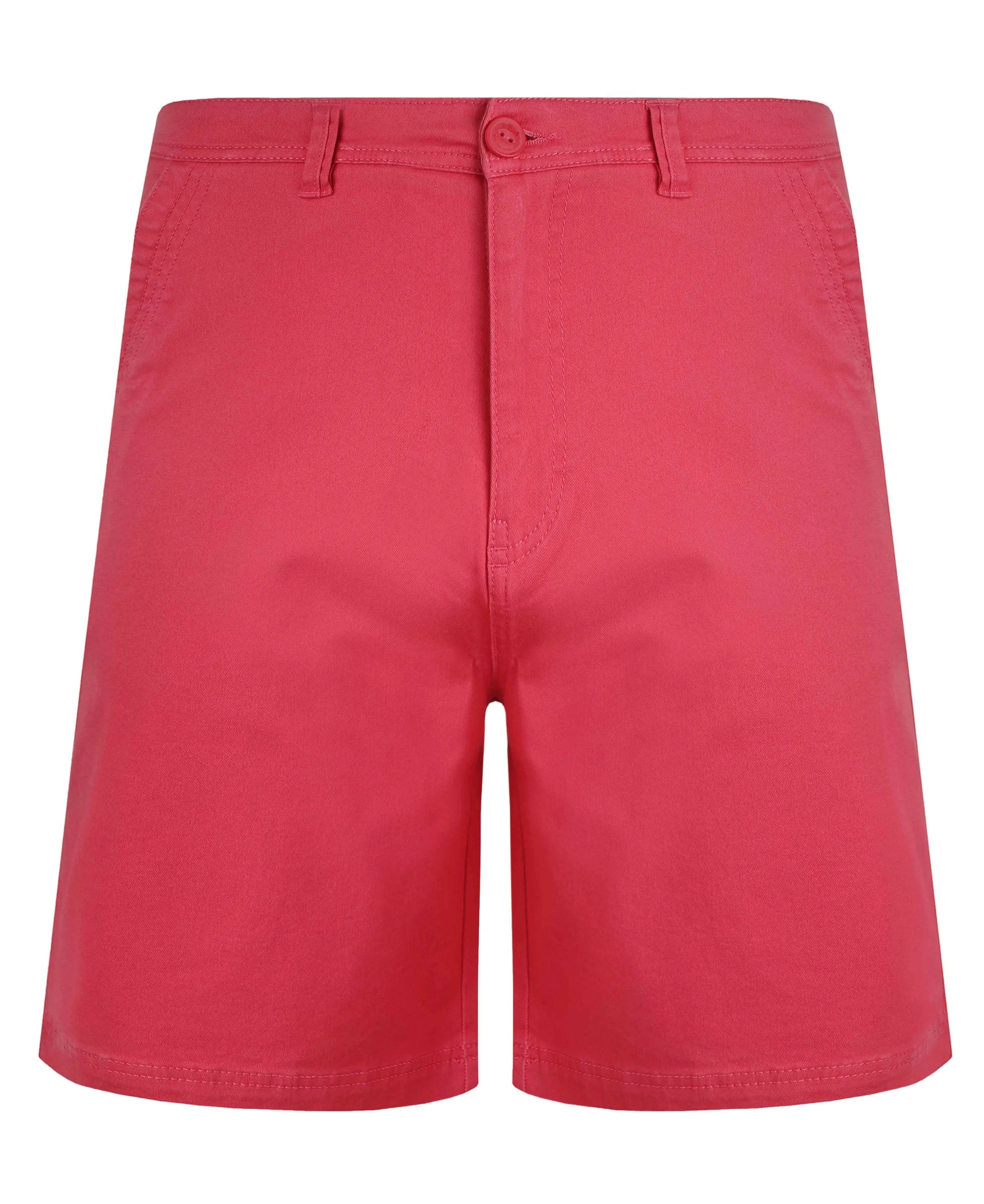 Rayburn Flat Front Shorts - Dark Pink