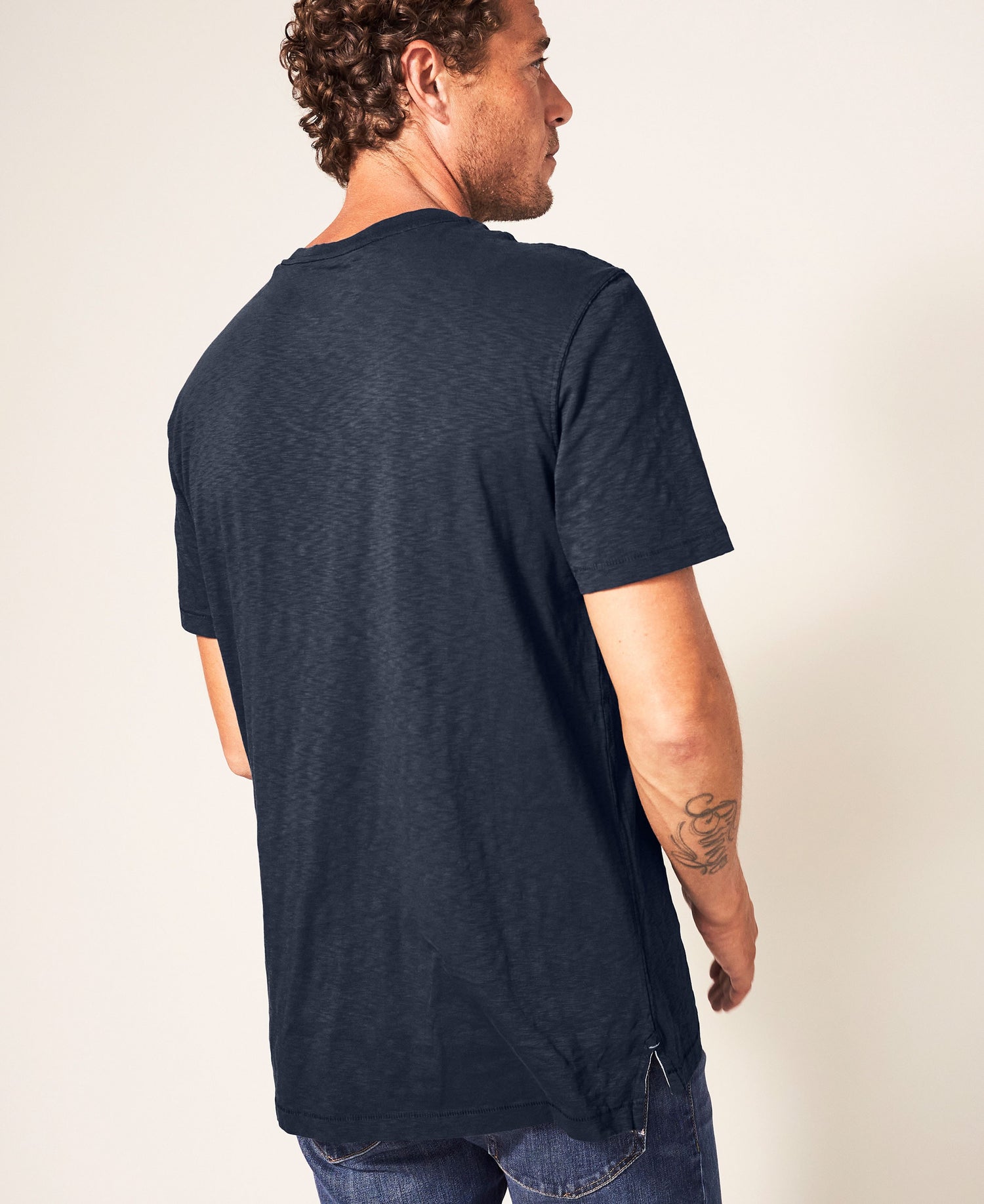 Abersoch Short Sleeve Tee - Dark Navy