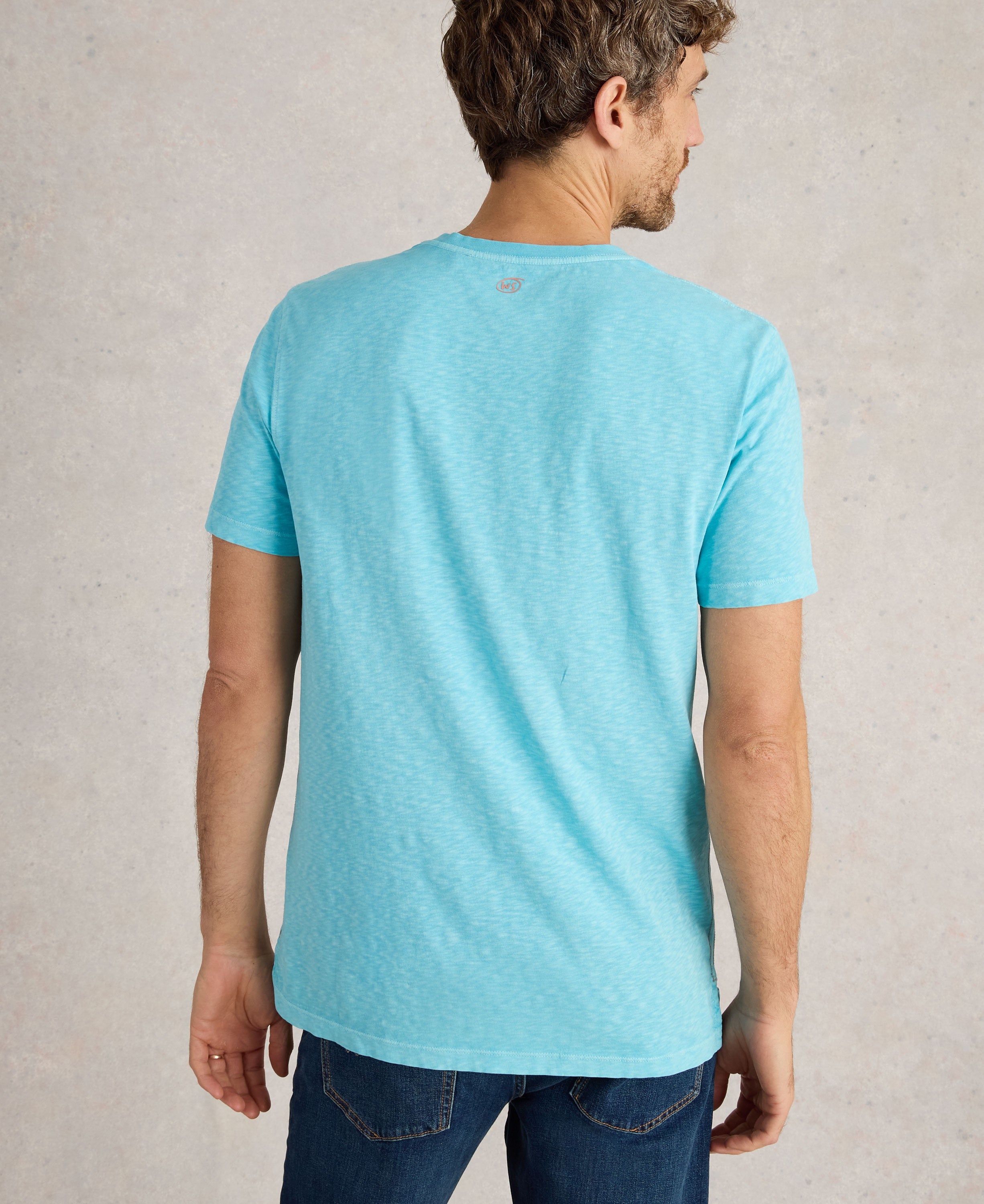 Abersoch Short Sleeve Tee - Bright Blue