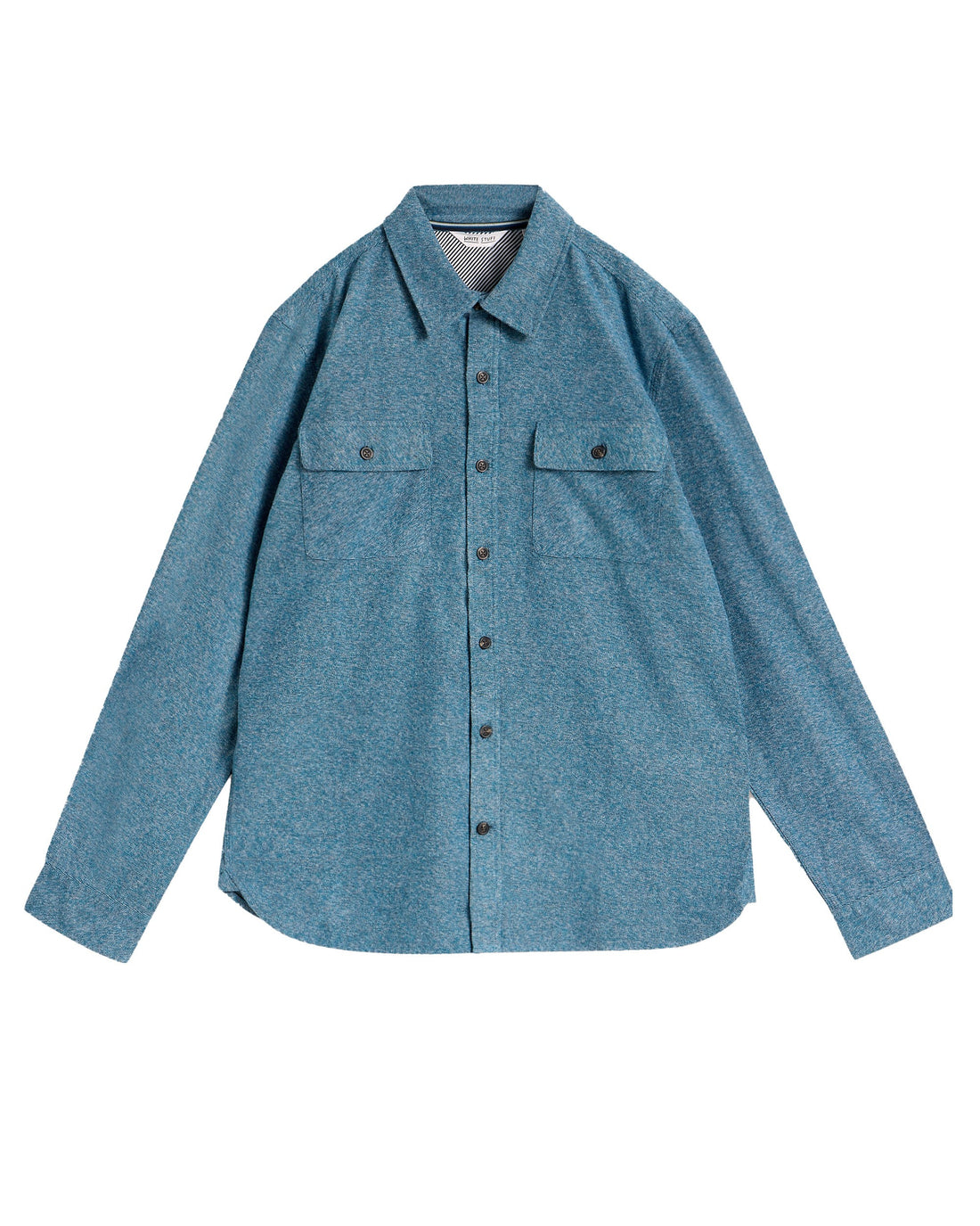 Darwen Grindle Shirt - Mid Blue