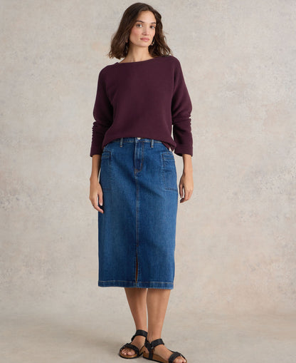 Jana Jumper - Mid Plum