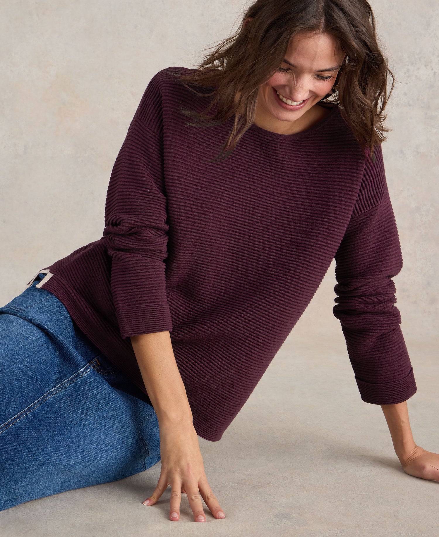 Jana Jumper - Mid Plum