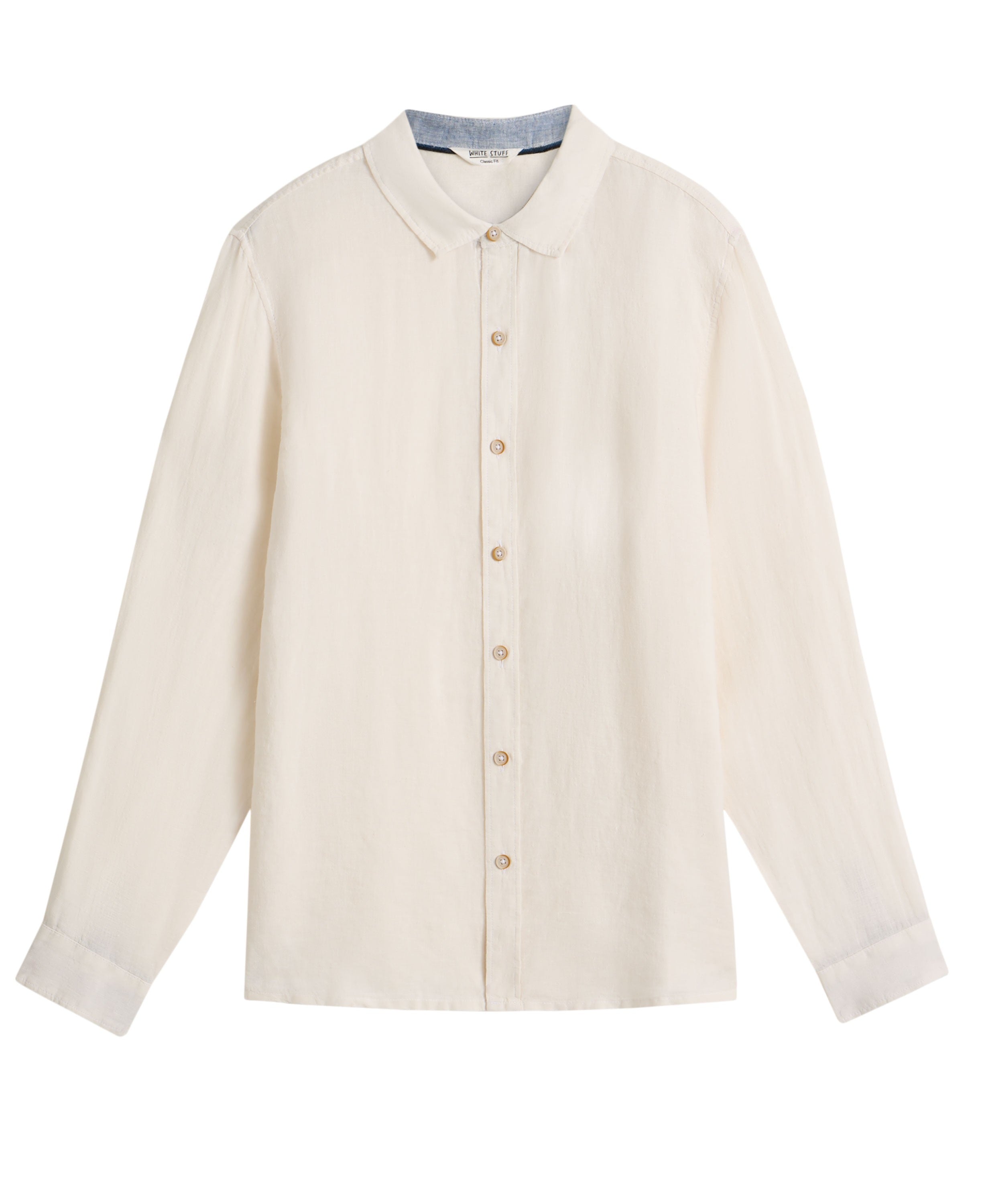 Keswick Linen Shirt - Brilliant White