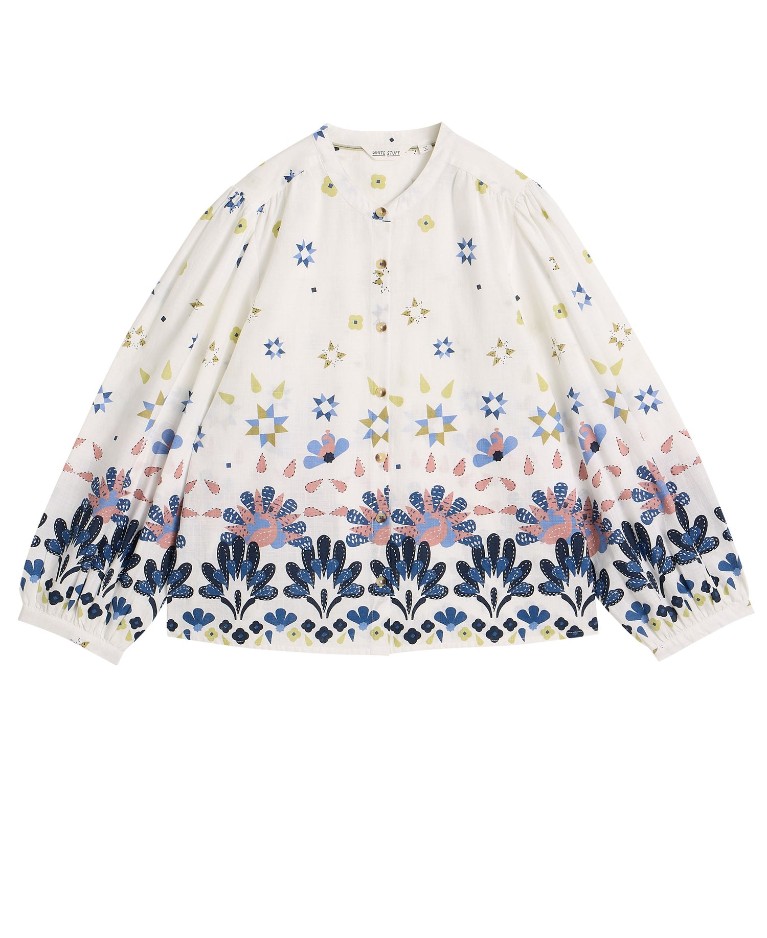 Lana Top - Ivory Multi