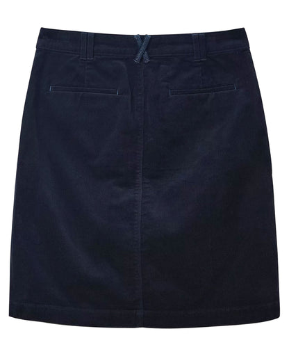 Melody Organic Cord Skirt - Dark Navy