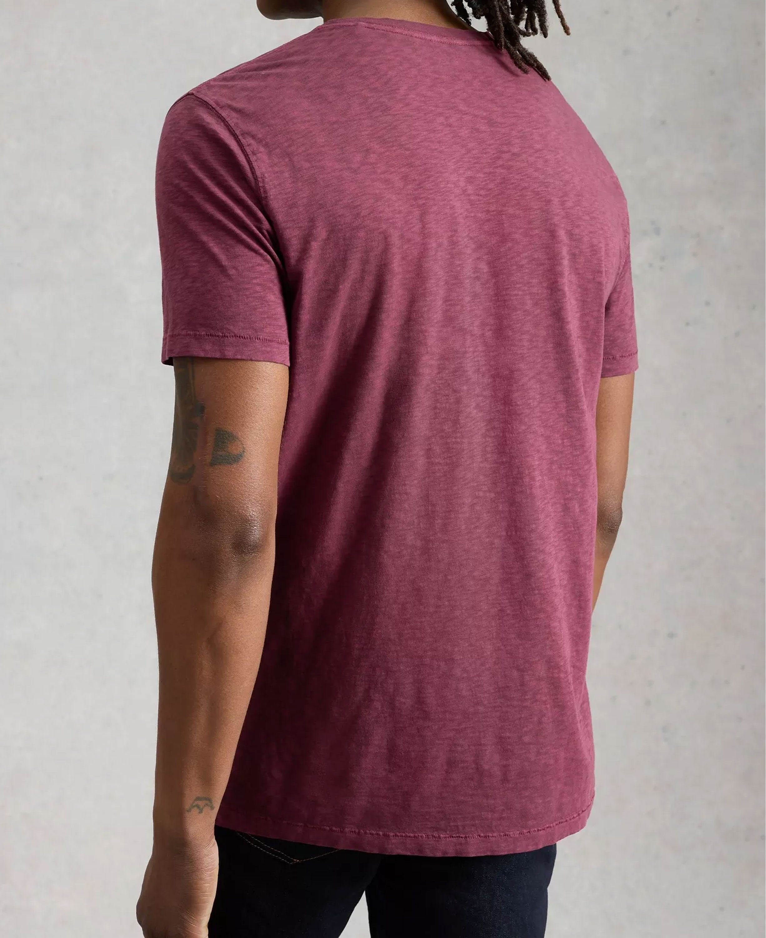 Abersoch Short Sleeve Tee - Mid Plum