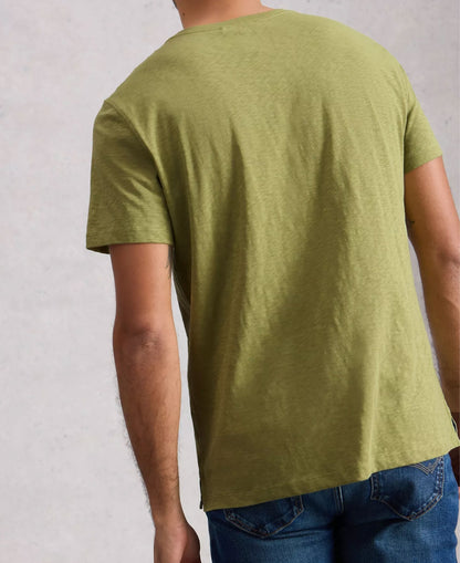 Abersoch Nature Graphic Tee - Green Print