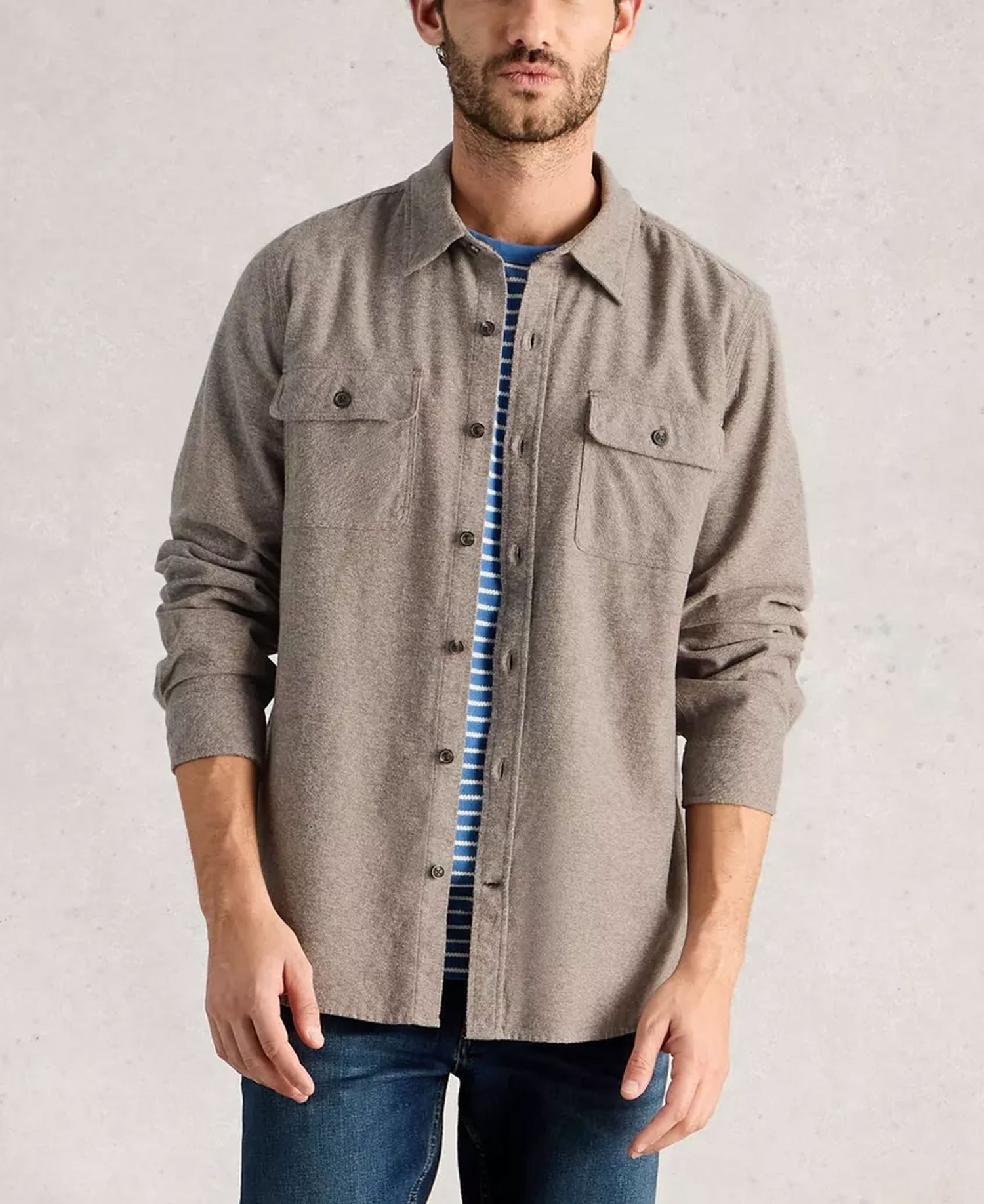 Darwen Grindle Shirt - Light Brown