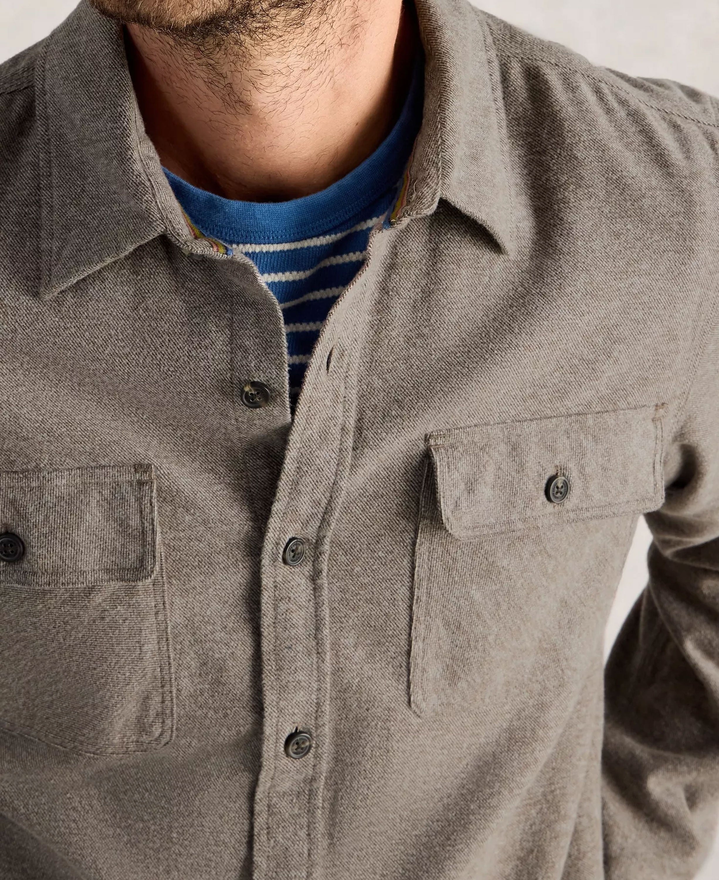 Darwen Grindle Shirt - Light Brown