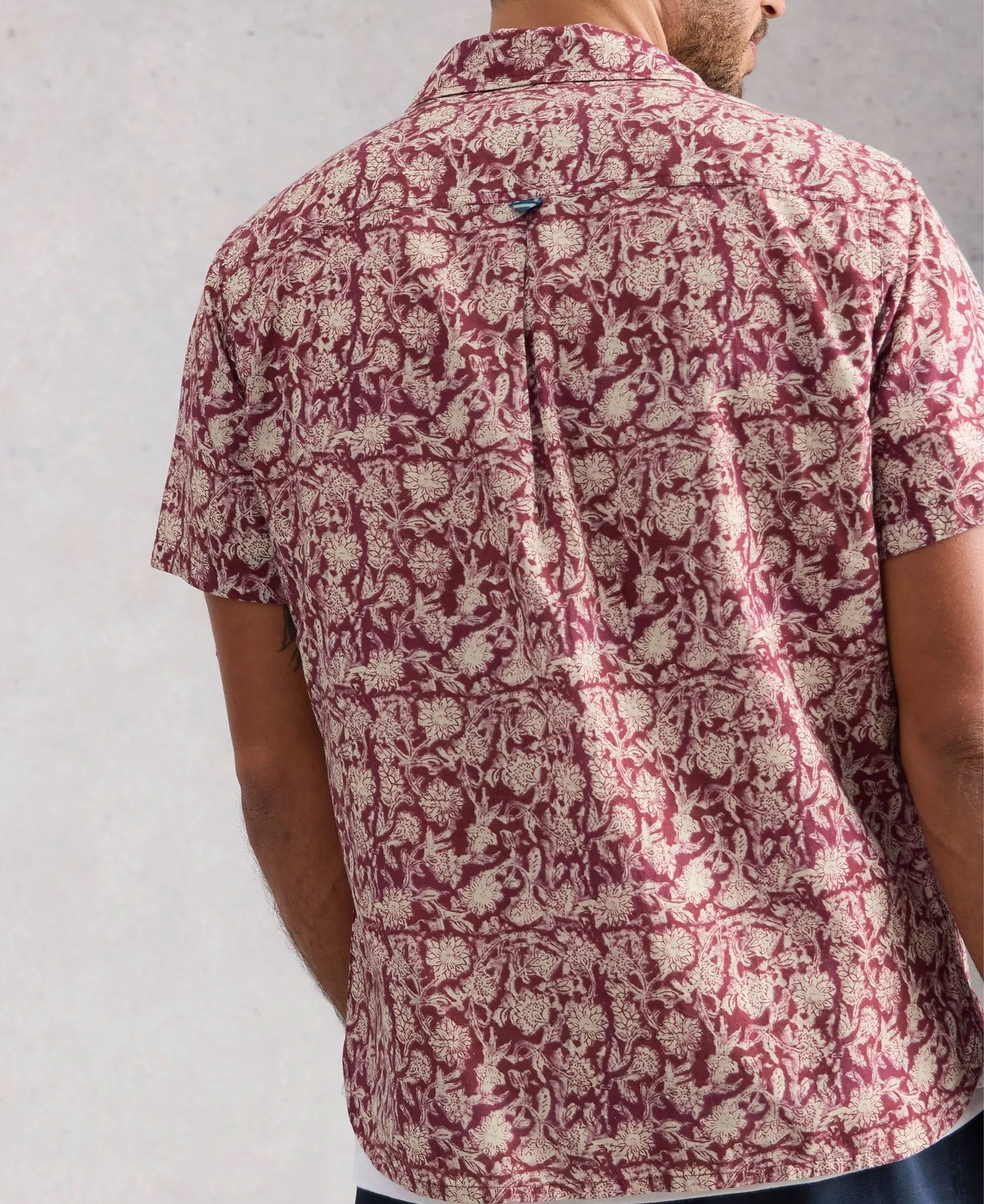 Finsbury Floral Print Shirt - Red Print