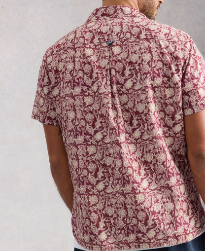 Finsbury Floral Print Shirt - Red Print