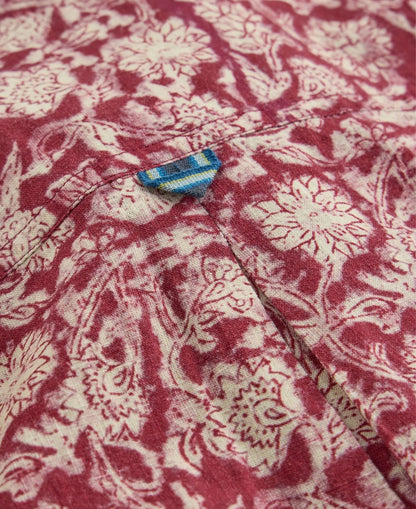 Finsbury Floral Print Shirt - Red Print