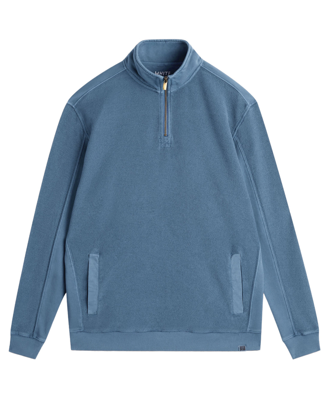 Sidmouth Half Zip - Light Blue