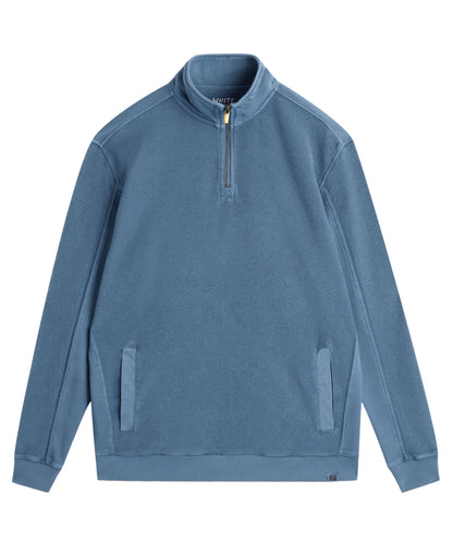Sidmouth Half Zip - Light Blue