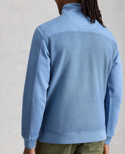 Sidmouth Half Zip - Light Blue