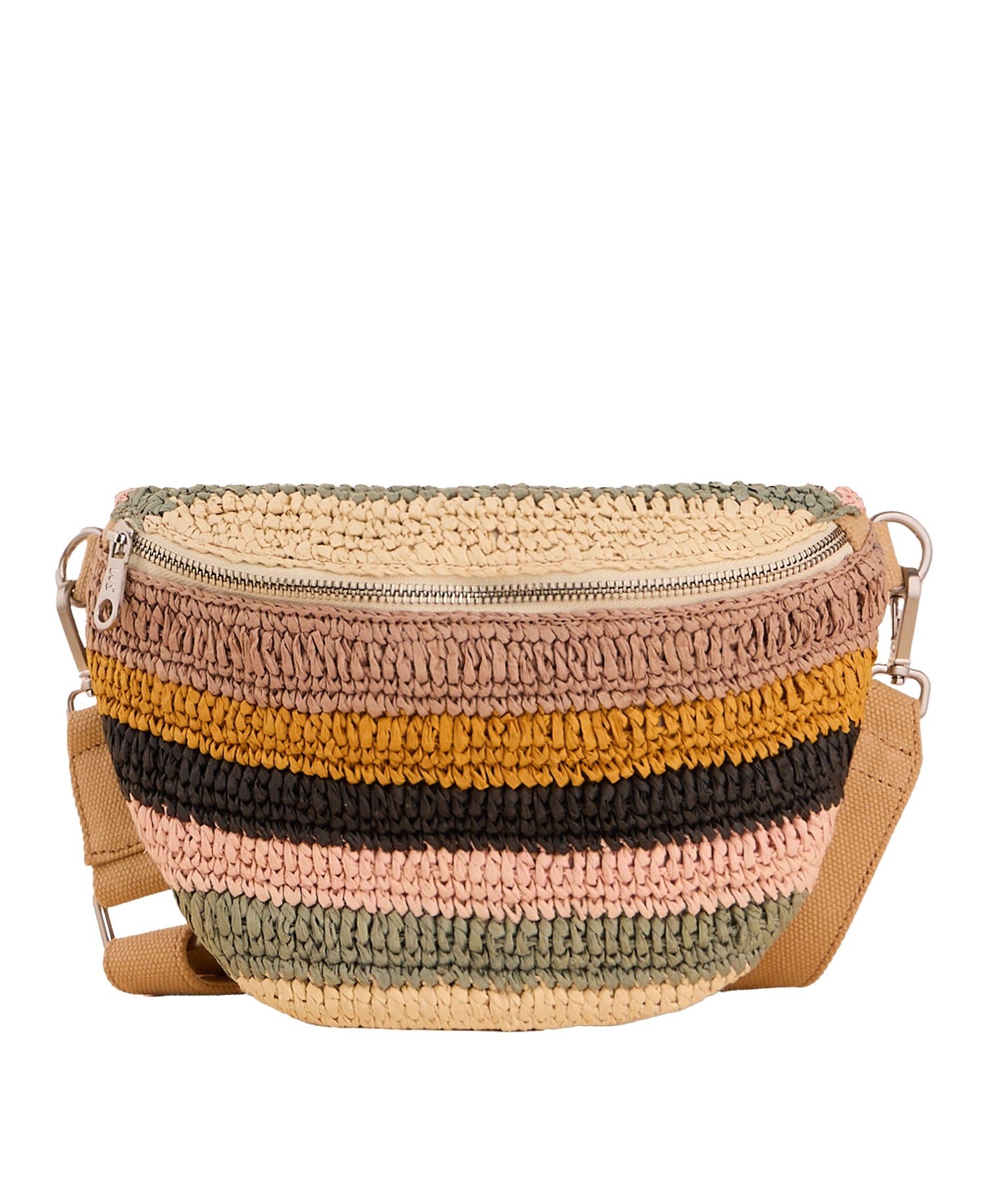 Mini Sebby Crochet Bag - Natural Multi