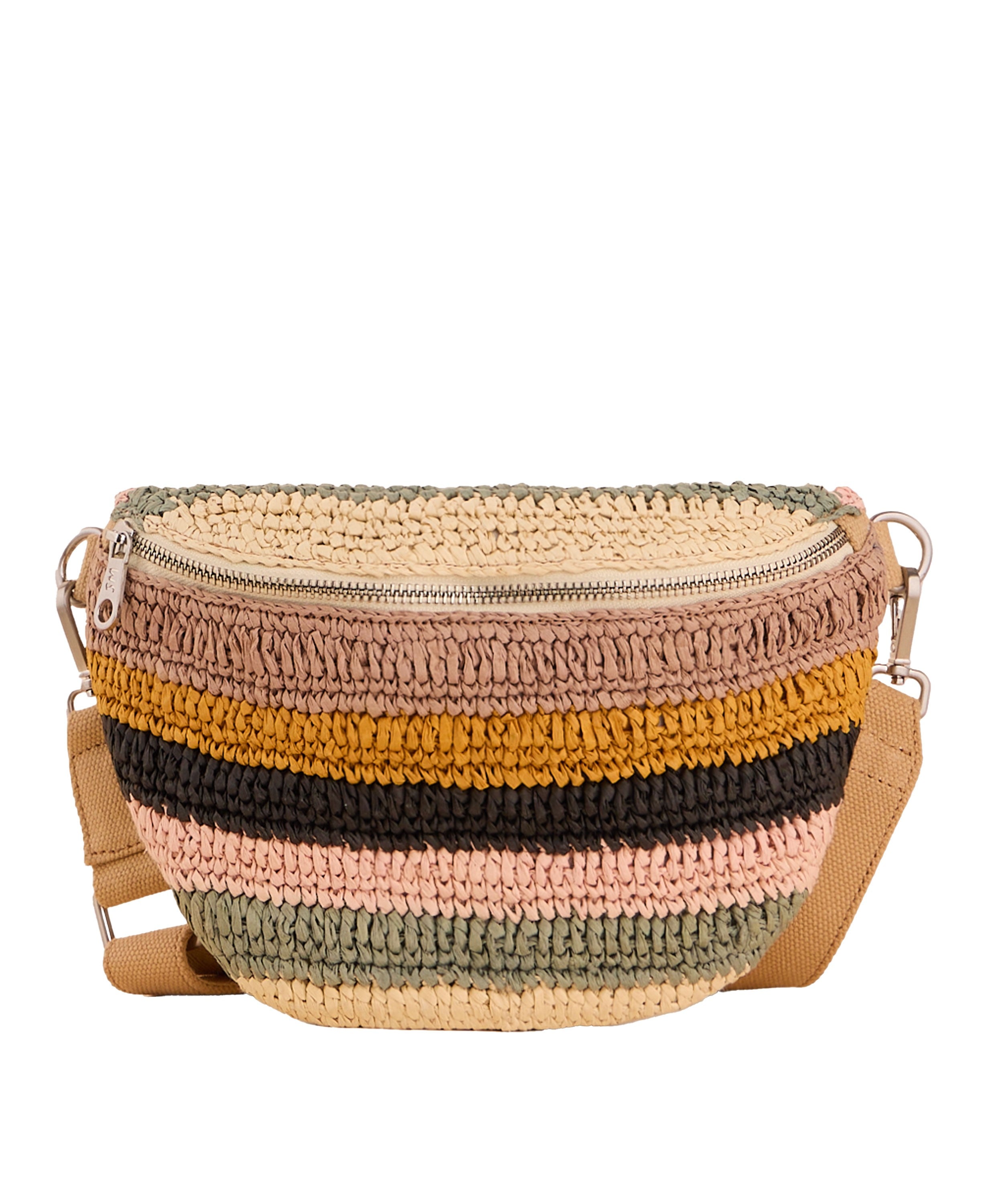 Mini Sebby Crochet Bag - Natural Multi