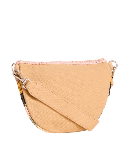 Mini Sebby Crochet Bag - Natural Multi
