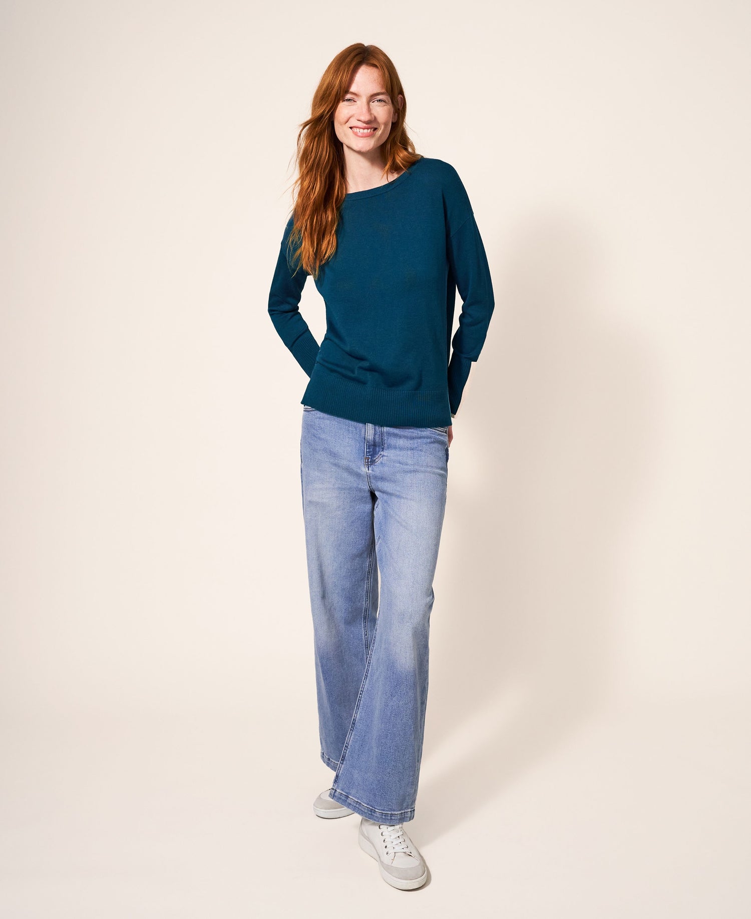 Olive Jumper - Dark Teal