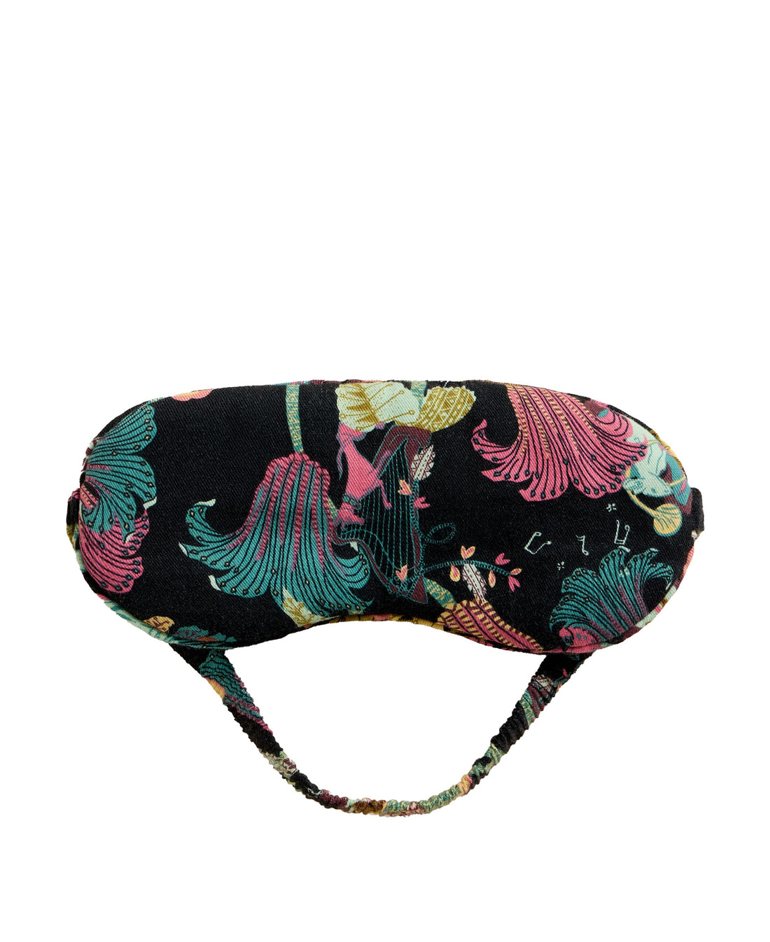 Printed Eye Mask - Black Print