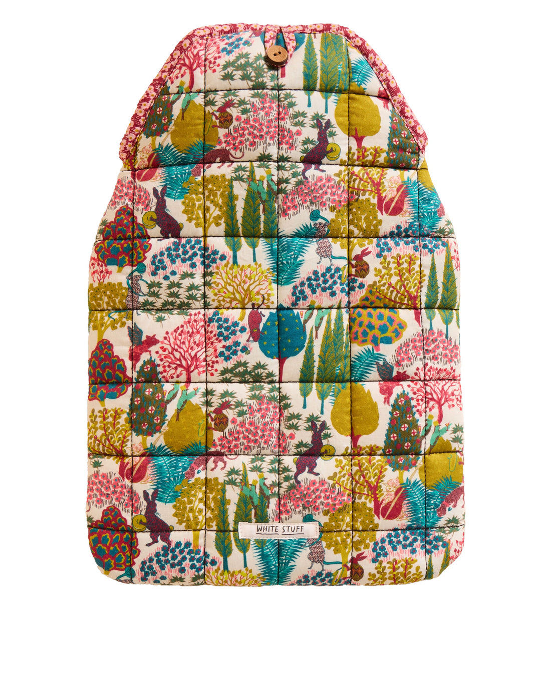 Reversible Hot Water Bottle - Natural Print