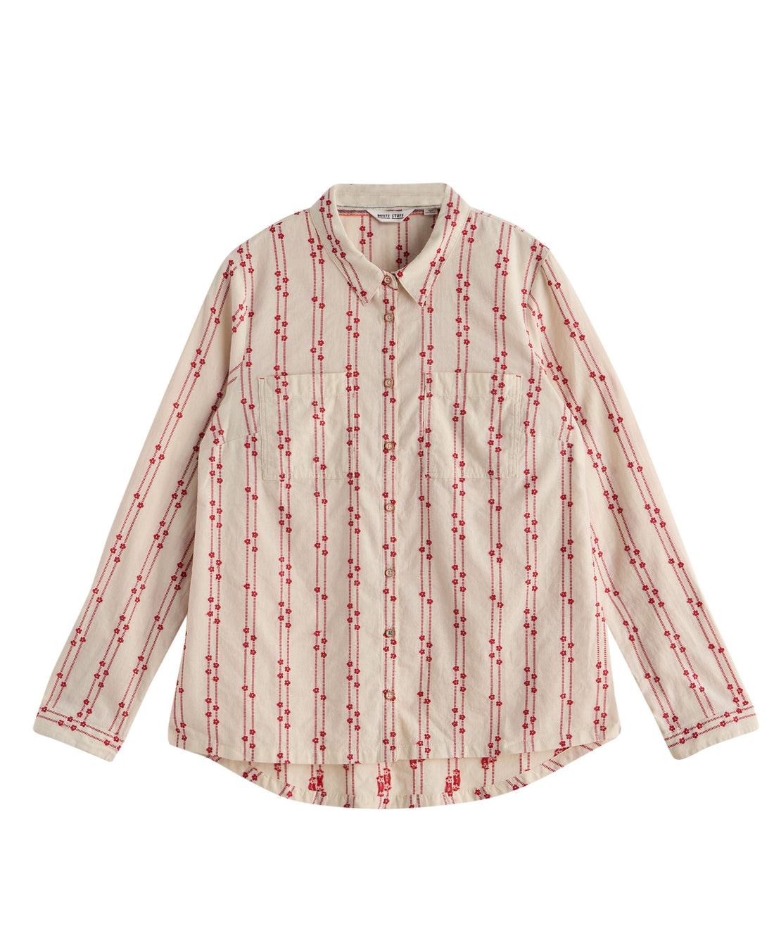 Sophie Organic Cotton Shirt - Pink Multi