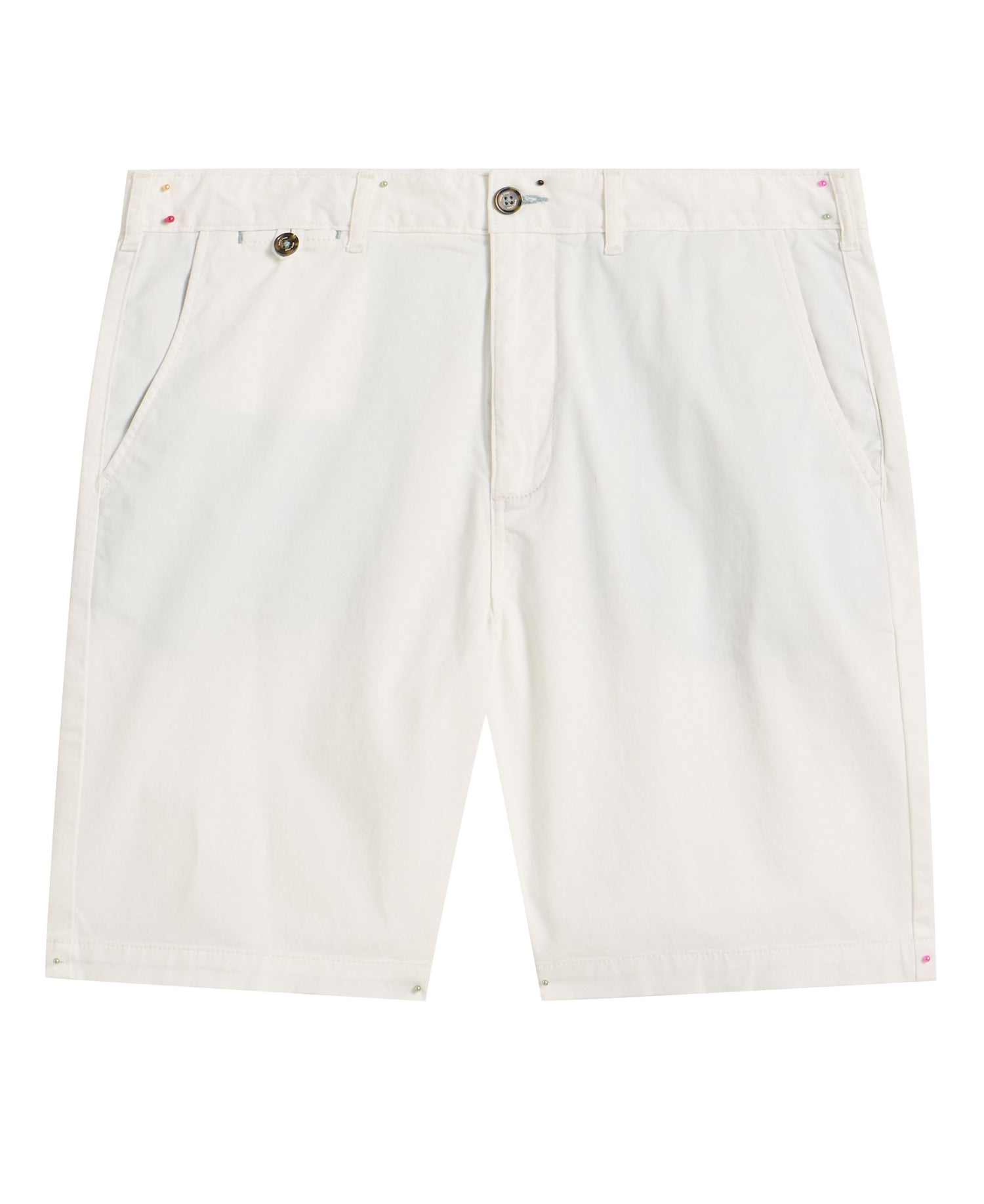 Sutton Organic Chino Short - Brilliant White