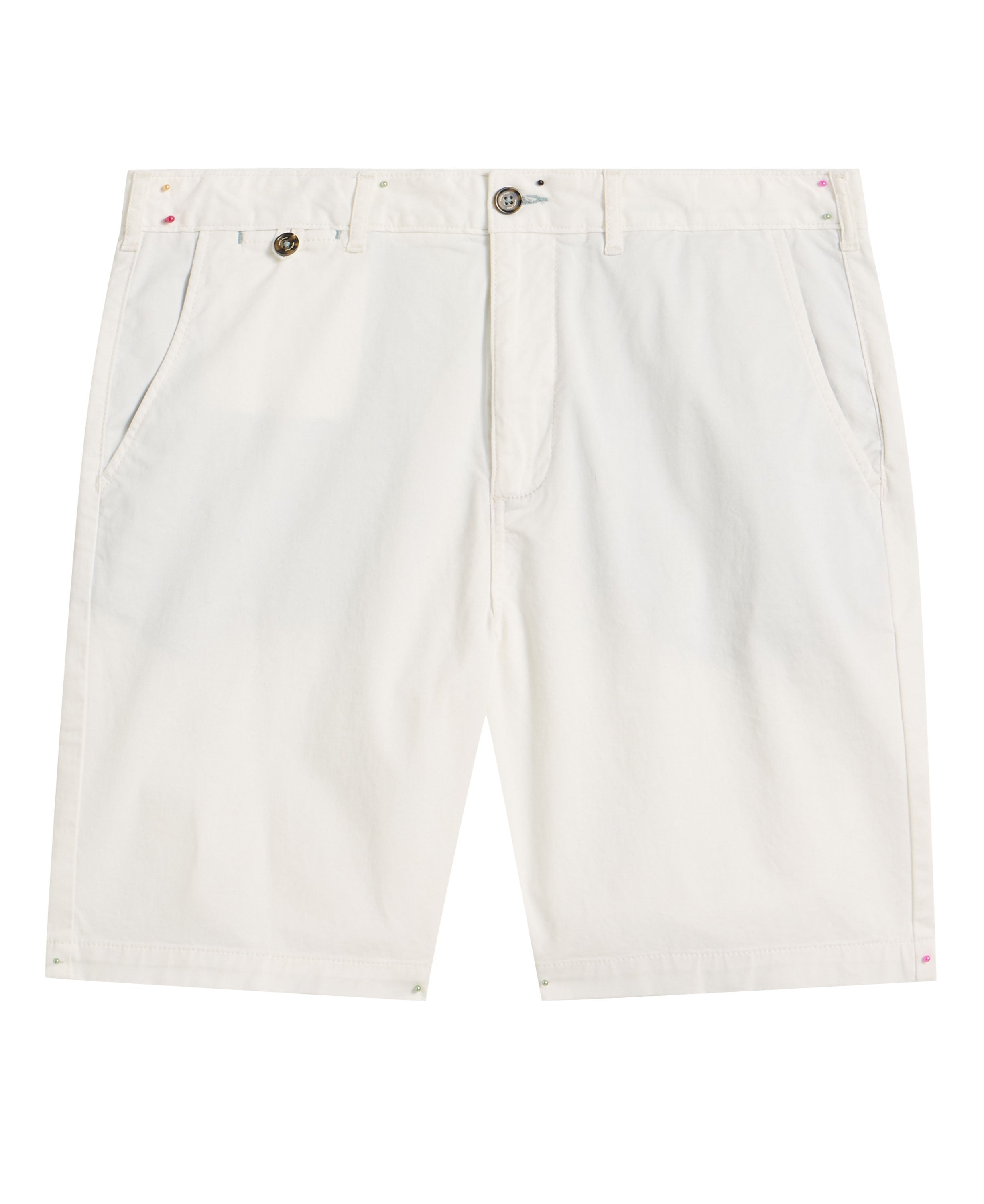 Sutton Organic Chino Short - Brilliant White