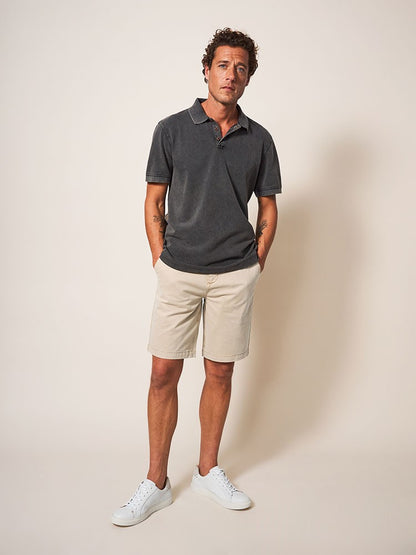 Sutton Organic Chino Short - Light Natural