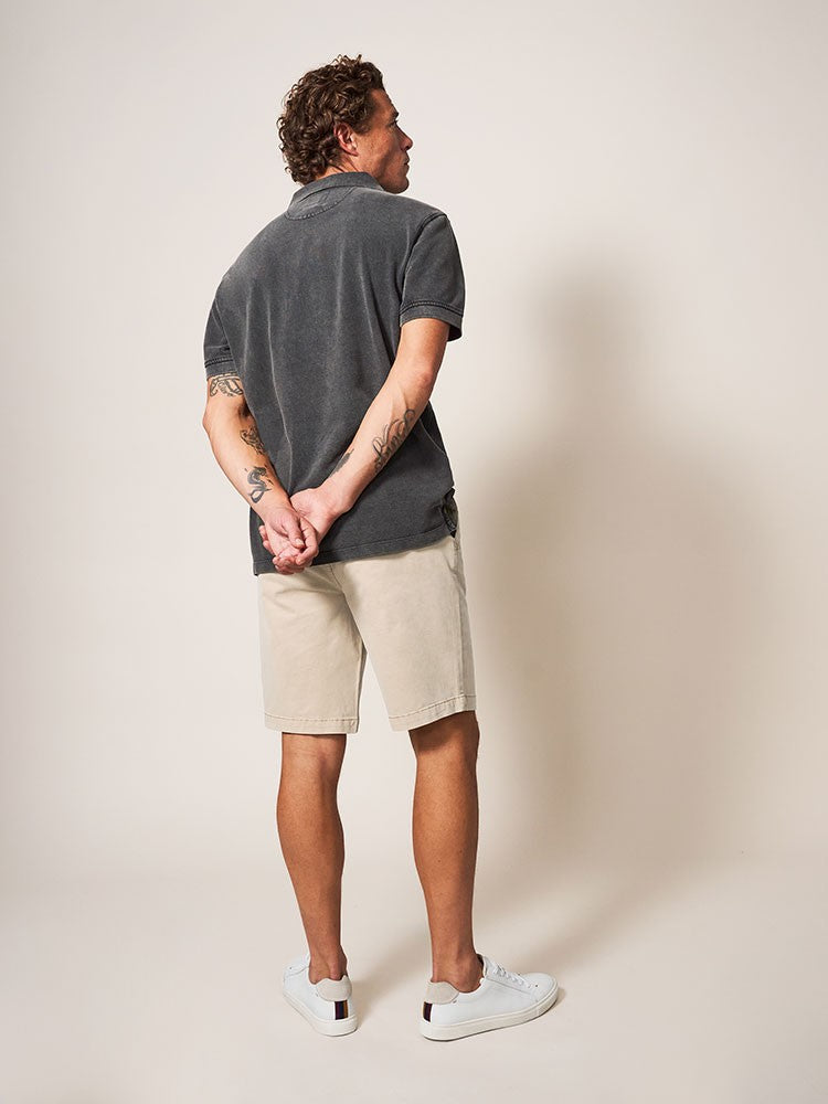 Sutton Organic Chino Short - Light Natural