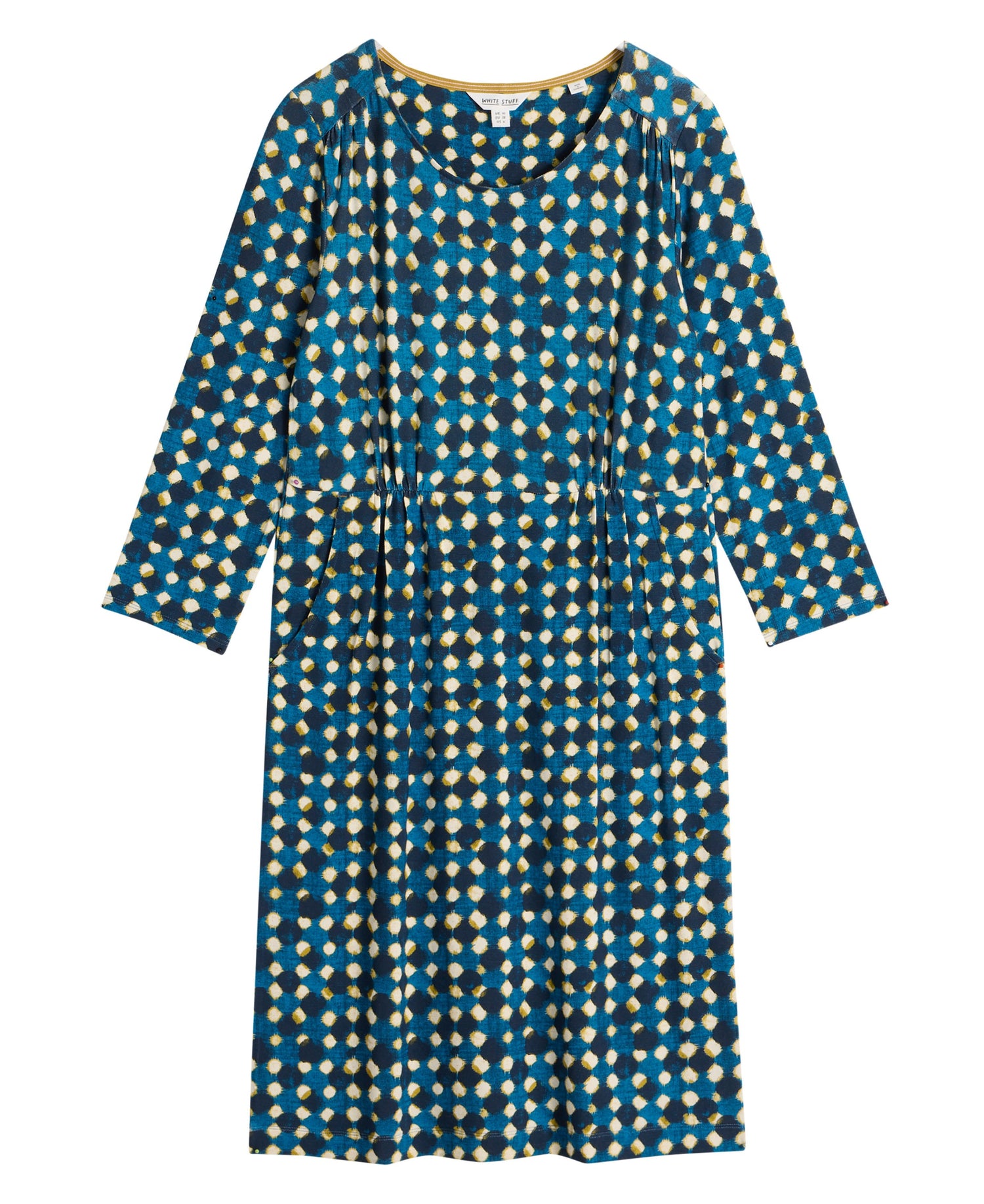 Tallie Jersey Dress - Navy Print