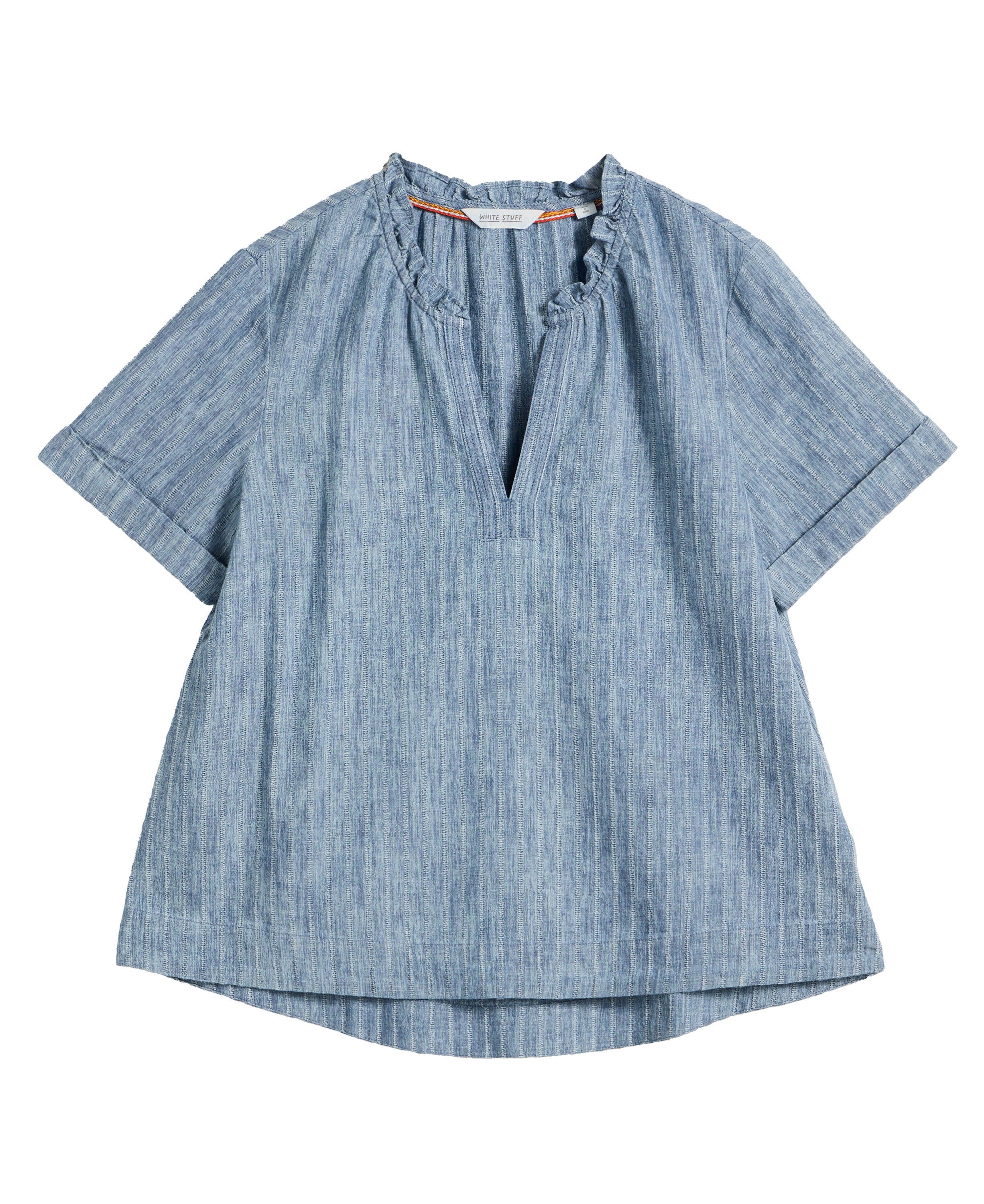Teakie Stripe Top - Blue Multi