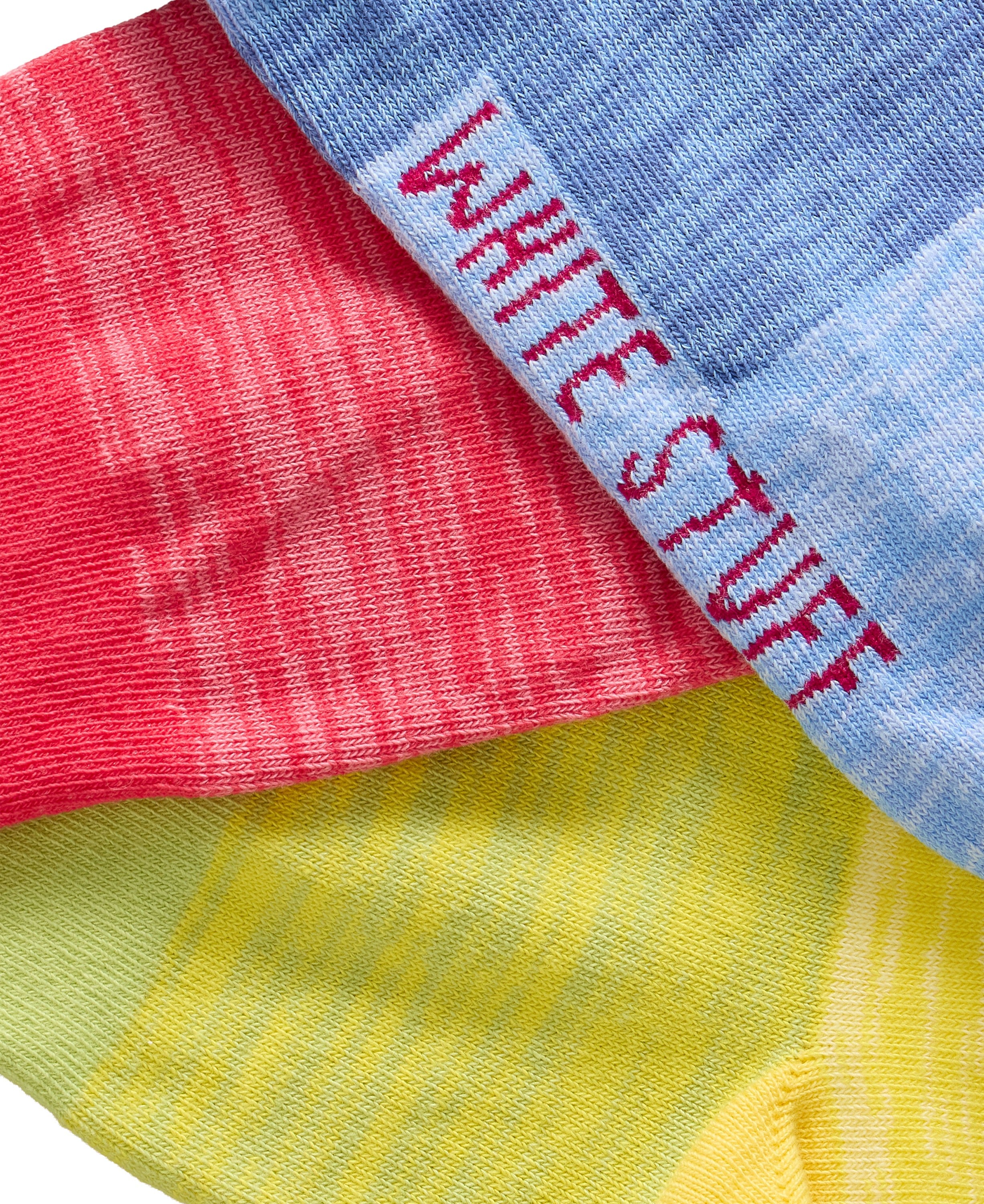 3 Pack Spacedye Socks - Pink Multi