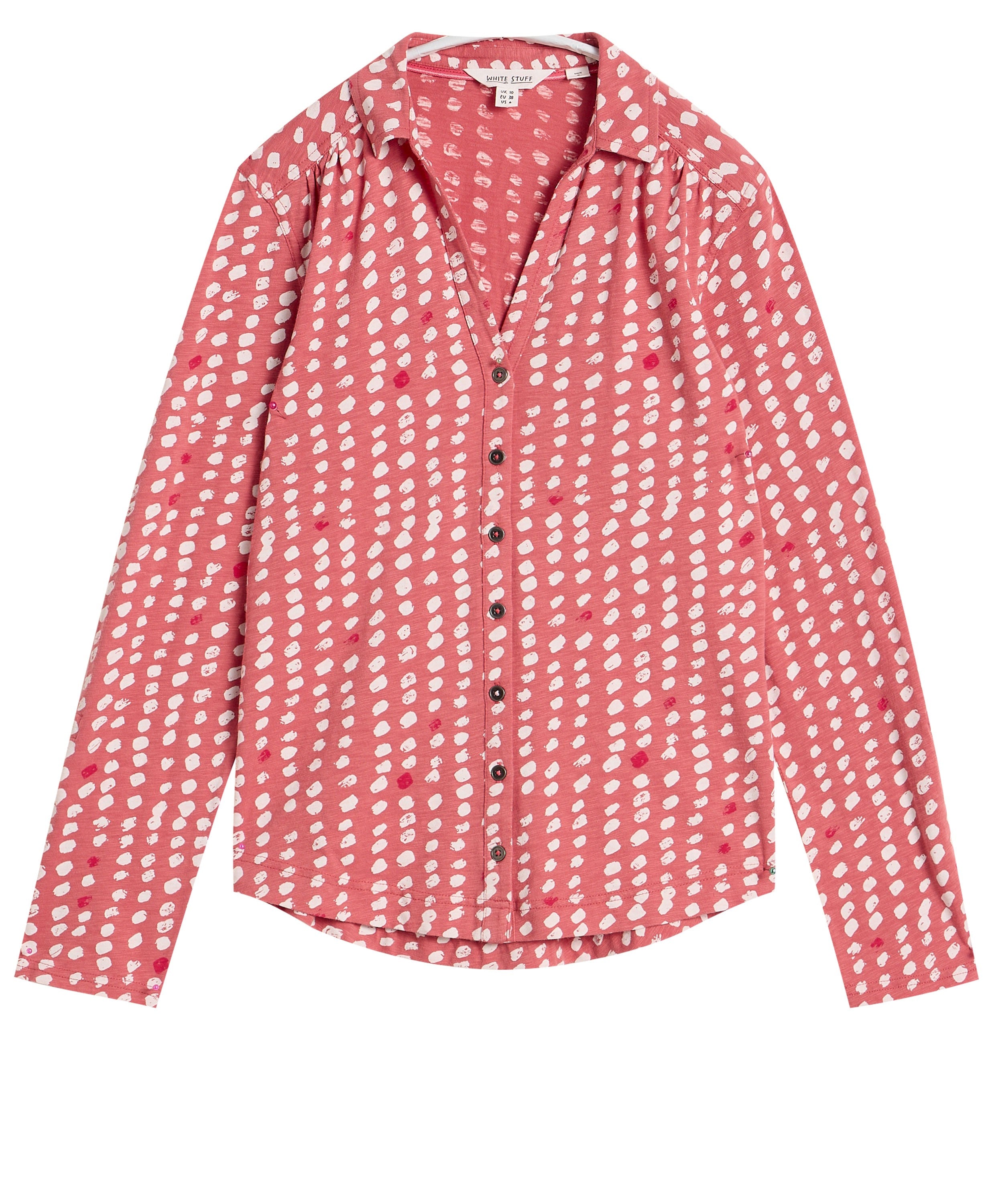 Annie Jersey Shirt - Pink Multi