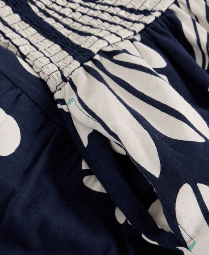 Marissa Jersey Maxi Skirt - Navy Multi