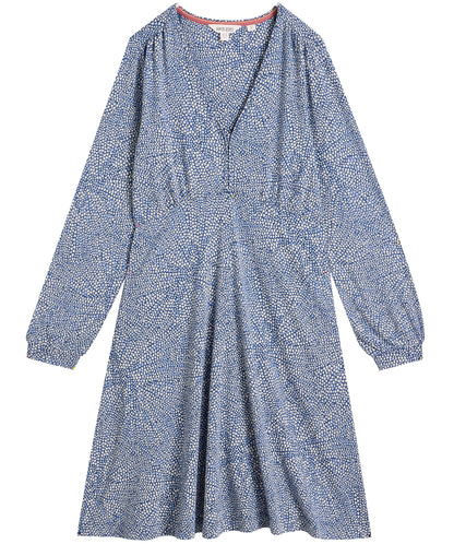 Meg Jersey Dress - Blue Multi