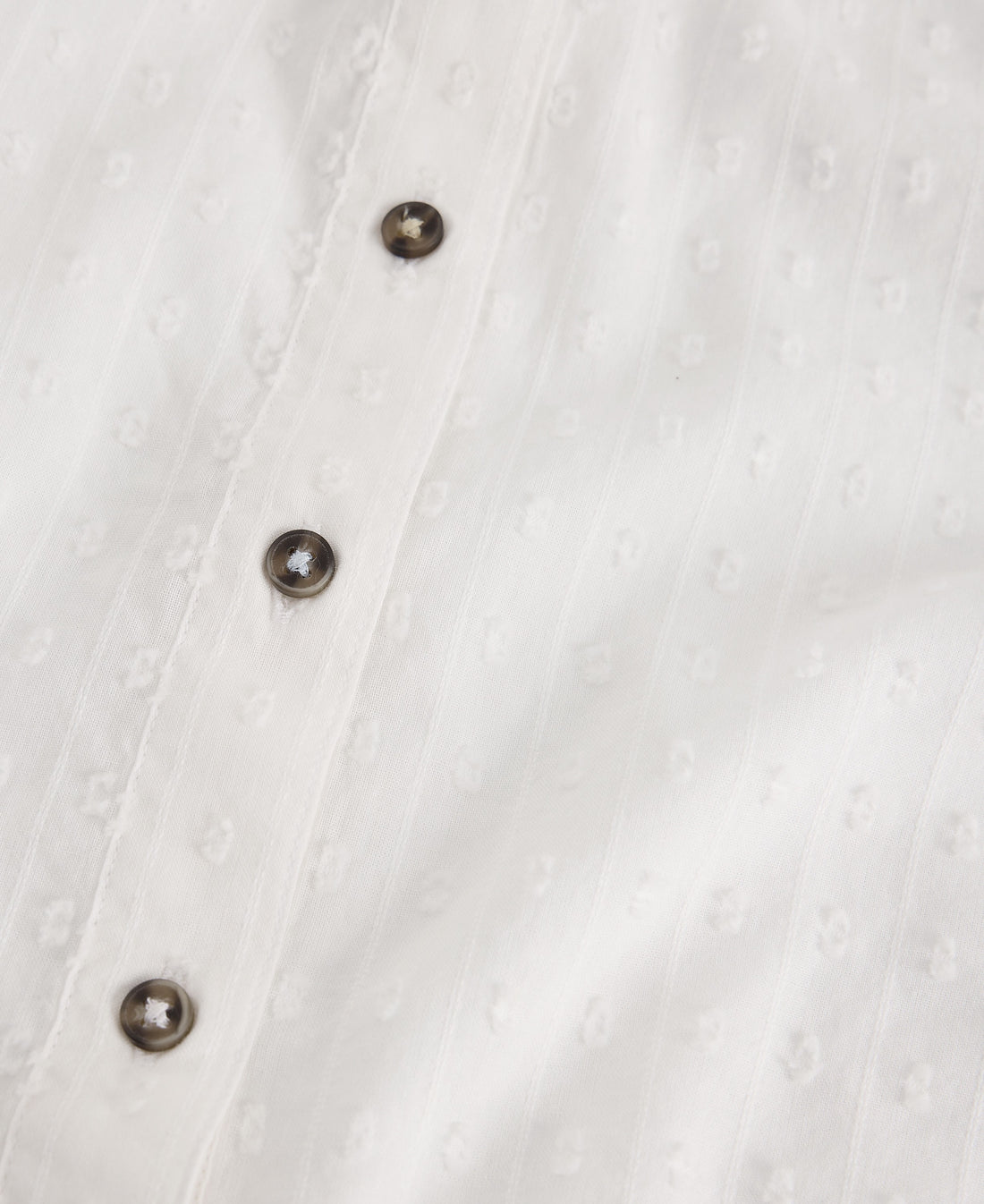 Orla Button Through Shirt - Bril White