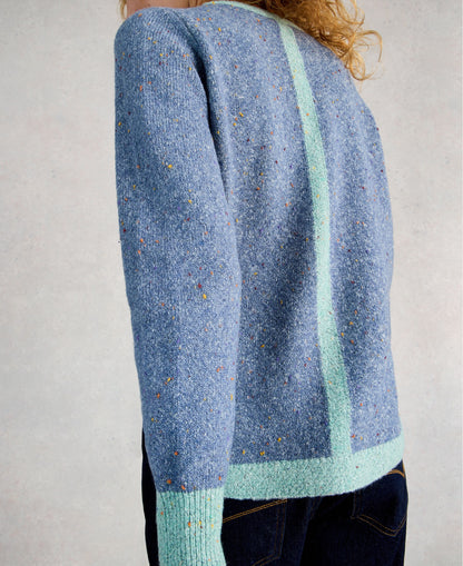 Talia Nep Jumper - Mid Blue