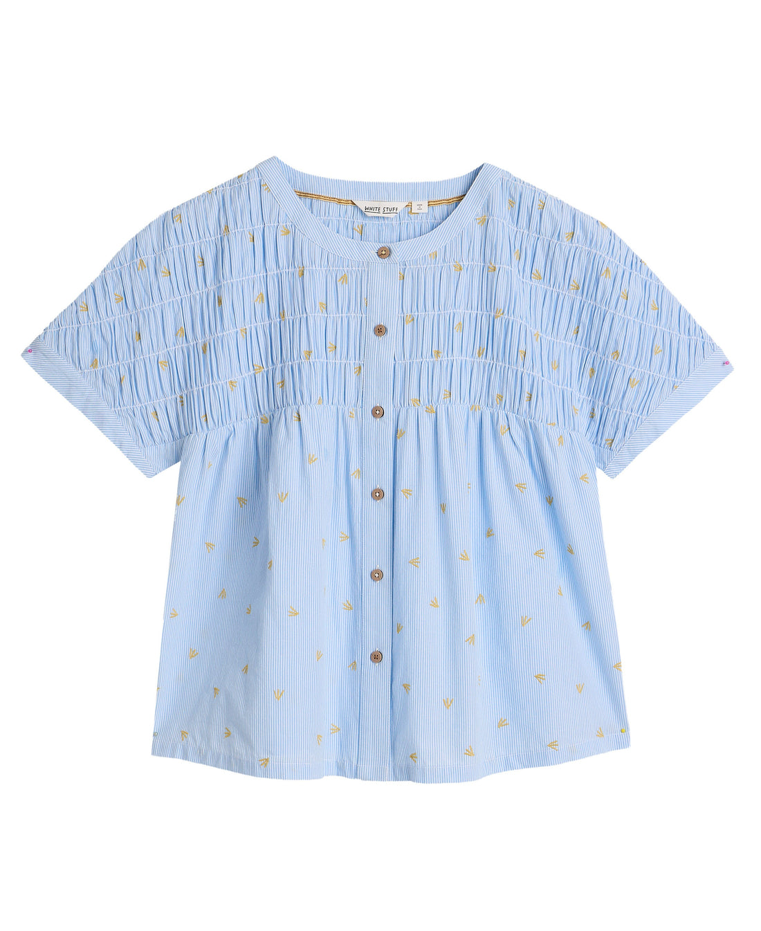 Tammie Organic Cotton Shirt - Blue Multi