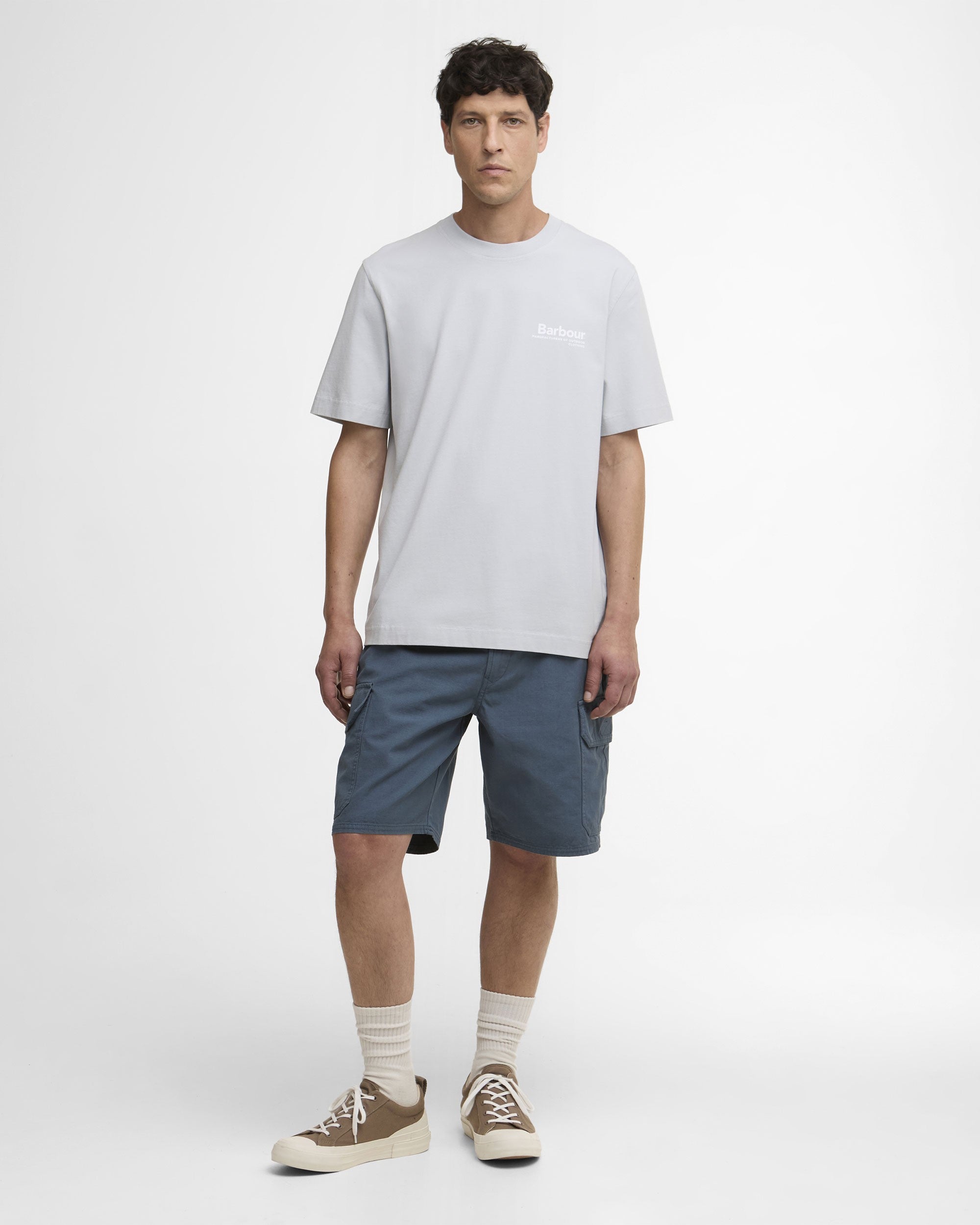 Wildfell Relaxed Graphic T-Shirt - Blue Haze