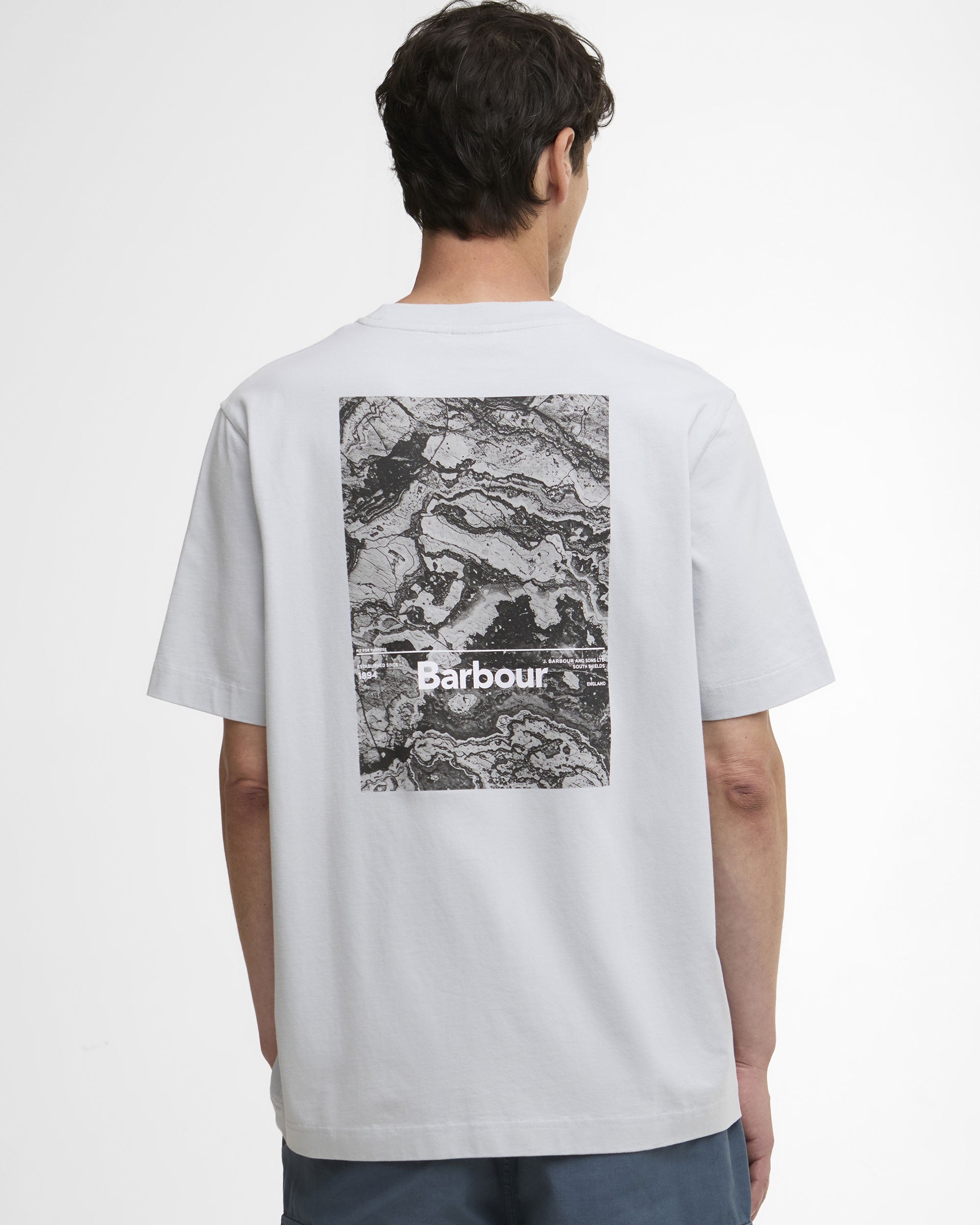 Wildfell Relaxed Graphic T-Shirt - Blue Haze