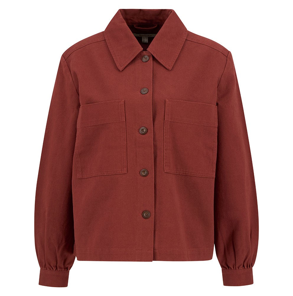Willow Overshirt - Burnt Henna