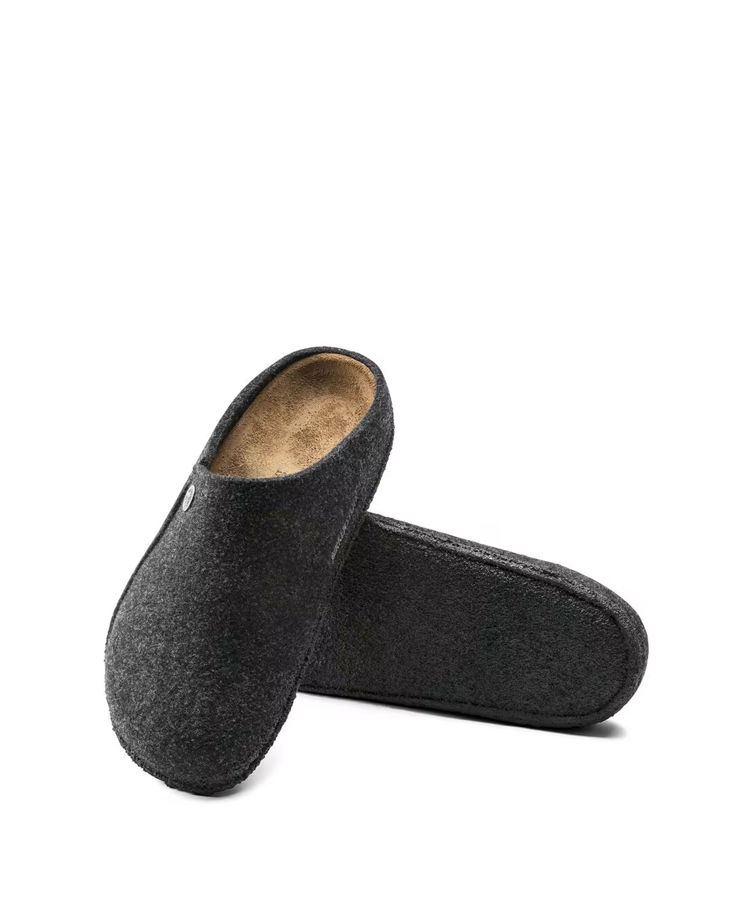 Zermatt Felt Slippers - Anthracite