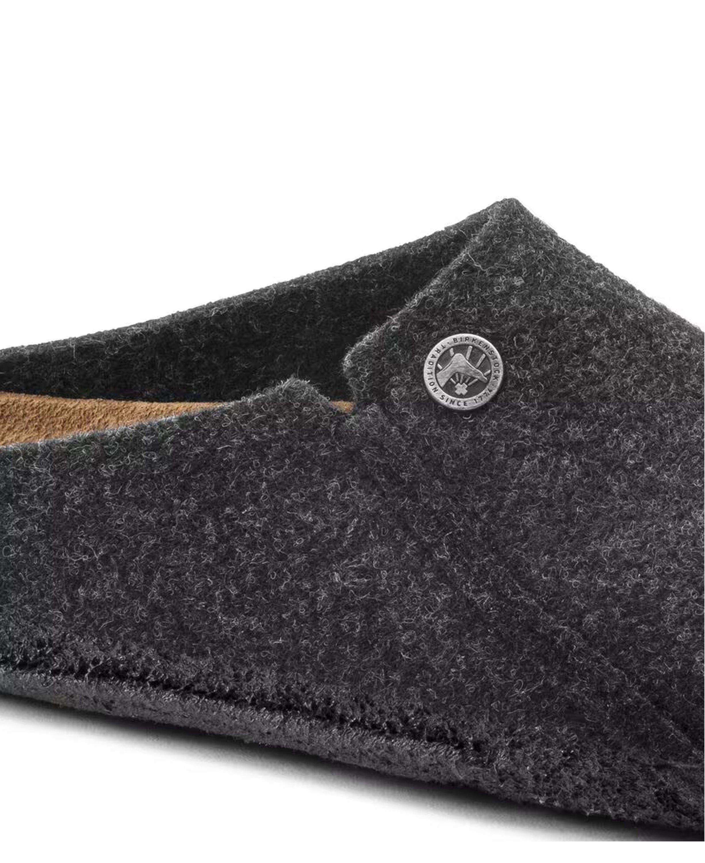Zermatt Felt Slippers - Anthracite