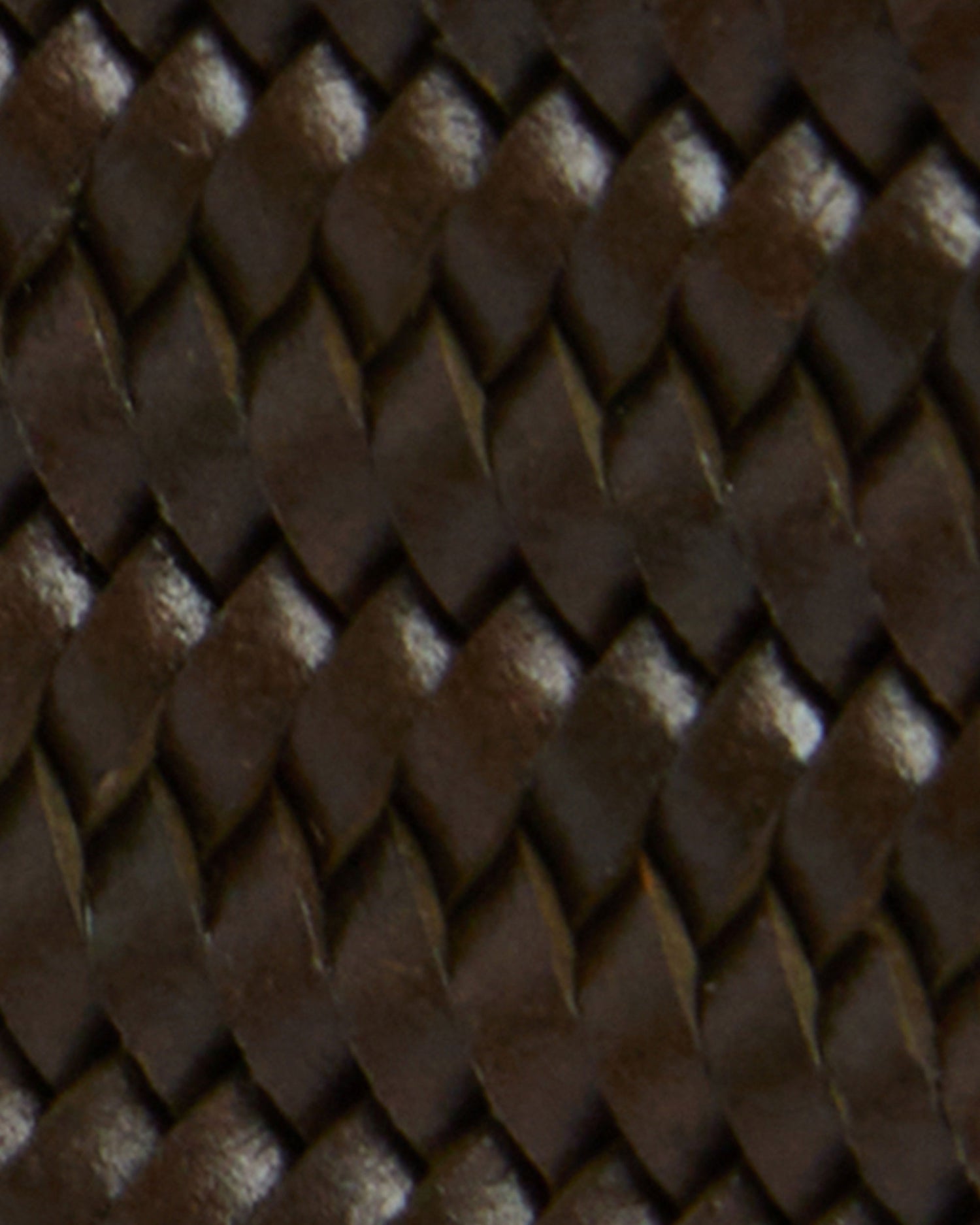 Stretch Leather Belt - Dark Olive