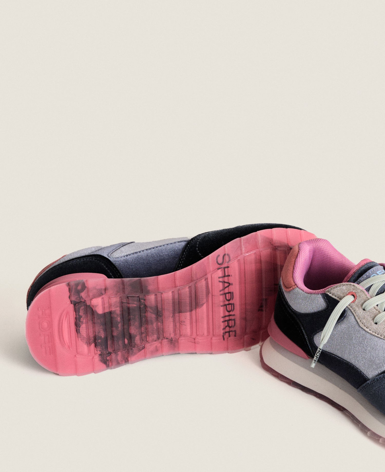 Sapphire Trainers - Grey/Pink