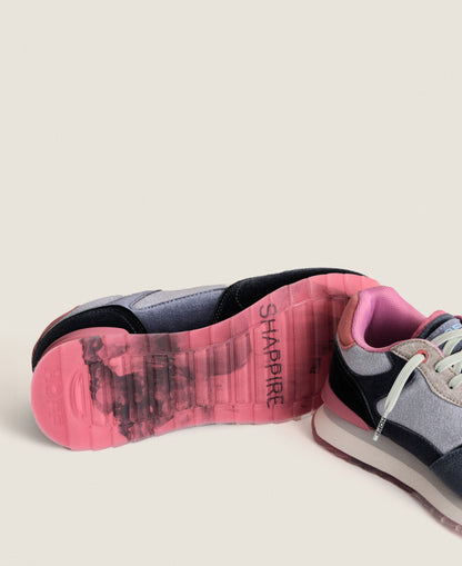 Sapphire Trainers - Grey/Pink