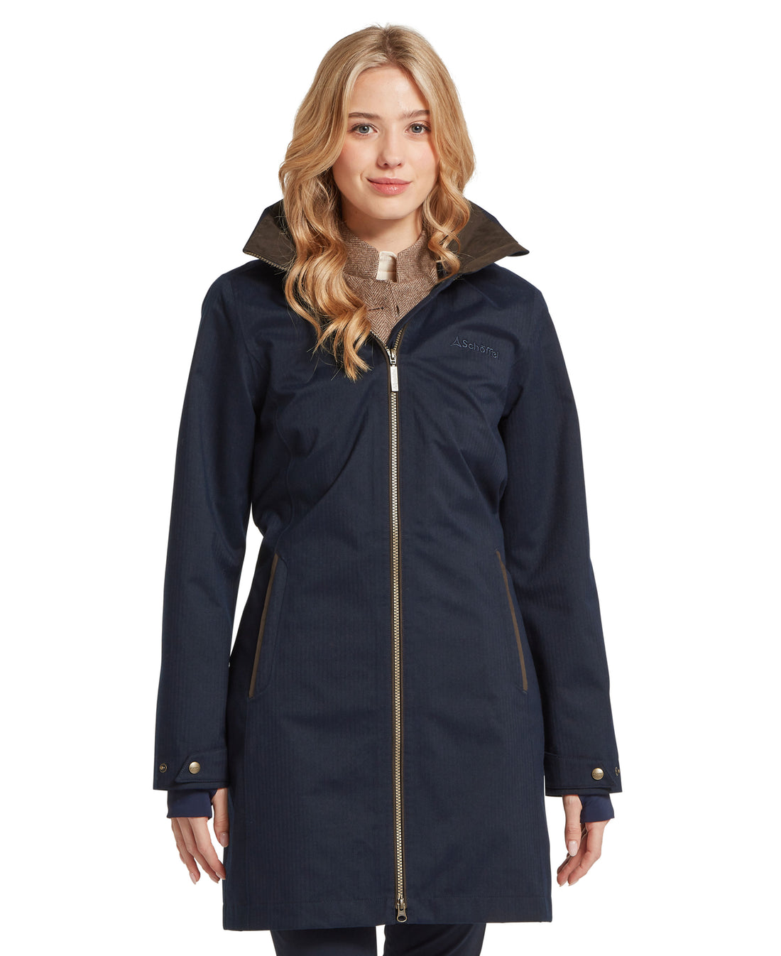 Allexton Waterproof Coat - Dark Navy